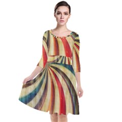 Abstract 2068610 960 720 Quarter Sleeve Waist Band Dress