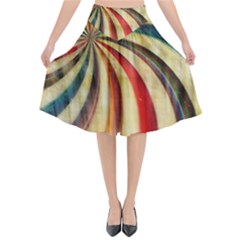 Abstract 2068610 960 720 Flared Midi Skirt by vintage2030