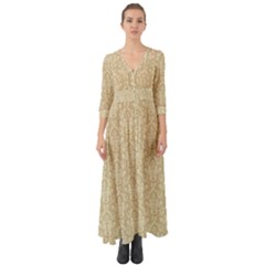 Damask 937607 960 720 Button Up Boho Maxi Dress by vintage2030