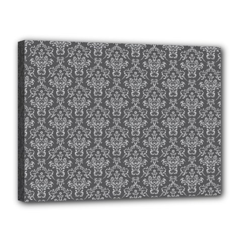 Damask 937606 960 720 Canvas 16  X 12  (stretched) by vintage2030