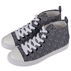 Damask 937606 960 720 Women s Mid-top Canvas Sneakers