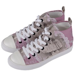 Lady 1112861 1280 Women s Mid-top Canvas Sneakers