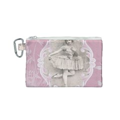 Lady 1112861 1280 Canvas Cosmetic Bag (small)