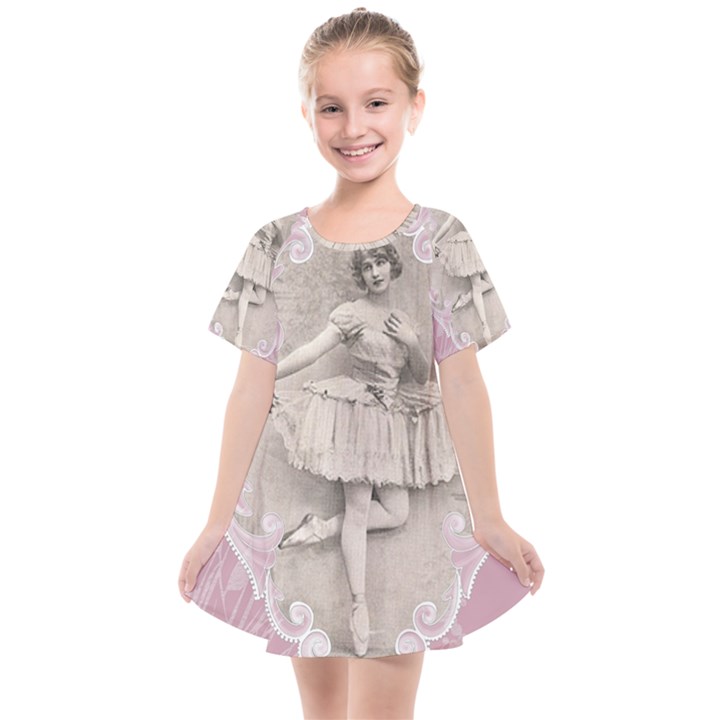 Lady 1112861 1280 Kids  Smock Dress