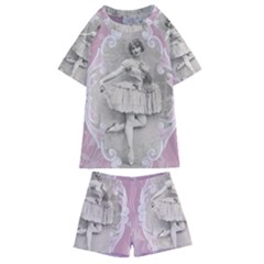 Lady 1112861 1280 Kids  Swim Tee And Shorts Set