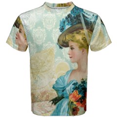 Lady 1112776 1920 Men s Cotton Tee by vintage2030