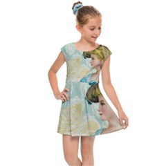 Lady 1112776 1920 Kids Cap Sleeve Dress by vintage2030