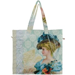 Lady 1112776 1920 Canvas Travel Bag