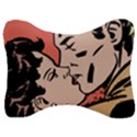 Retrocouplekissing Velour Seat Head Rest Cushion View1