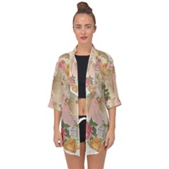 Vintage 1079517 1920 Open Front Chiffon Kimono