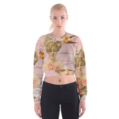 Woman 1079479 1920 Cropped Sweatshirt by vintage2030