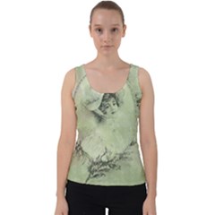 Woman 1079507 1920 Velvet Tank Top by vintage2030