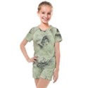 Woman 1079507 1920 Kids  Mesh Tee and Shorts Set View1