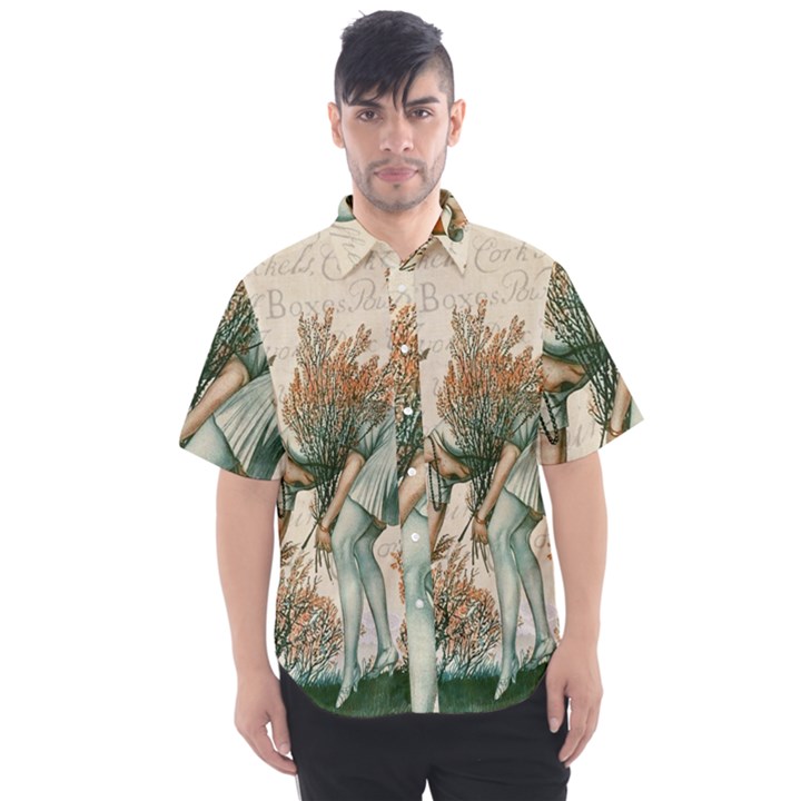 Flapper 1079515 1920 Men s Short Sleeve Shirt