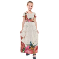 Girl 976108 1280 Kids  Short Sleeve Maxi Dress