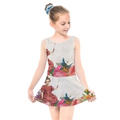 Girl 976108 1280 Kids  Skater Dress Swimsuit