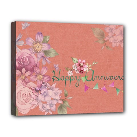 Flower 979466 1280 Deluxe Canvas 20  X 16  (stretched) by vintage2030