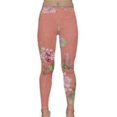 Flower 979466 1280 Classic Yoga Leggings by vintage2030