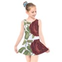 Rose 1077964 1280 Kids  Skater Dress Swimsuit View1