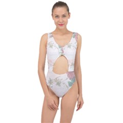 Vintage 1079419 1920 Center Cut Out Swimsuit