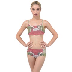 Vintage 1079413 1920 Layered Top Bikini Set