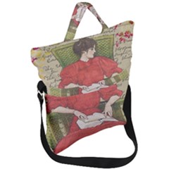 Vintage 1079413 1920 Fold Over Handle Tote Bag