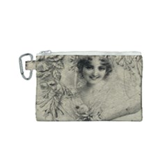 Vintage 1079414 1920 Canvas Cosmetic Bag (small)