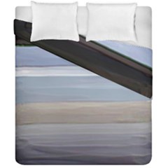 Pompey Beach Duvet Cover Double Side (california King Size)