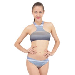 Pompey Beach High Neck Bikini Set