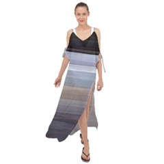 Pompey Beach Maxi Chiffon Cover Up Dress