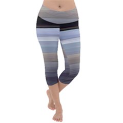 Pompey Beach Lightweight Velour Capri Yoga Leggings