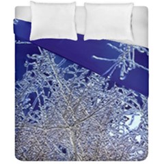 Crystalline Branches Duvet Cover Double Side (california King Size) by DeneWestUK