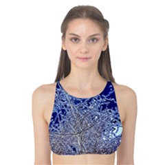 Crystalline Branches Tank Bikini Top