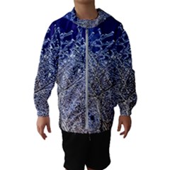 Crystalline Branches Hooded Windbreaker (kids) by DeneWestUK