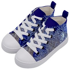 Crystalline Branches Kid s Mid-top Canvas Sneakers