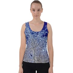 Crystalline Branches Velvet Tank Top