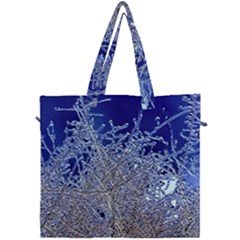 Crystalline Branches Canvas Travel Bag