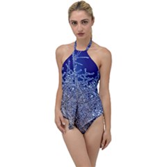 Crystalline Branches Go With The Flow One Piece Swimsuit