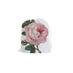 Rose 1078272 1920 Drawstring Pouch (small) by vintage2030