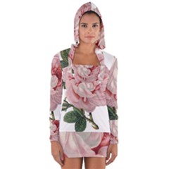 Rose 1078272 1920 Long Sleeve Hooded T-shirt by vintage2030