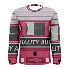 Pink Cassette Men s Long Sleeve Tee by vintage2030