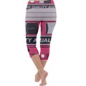 Pink Cassette Capri Yoga Leggings View4