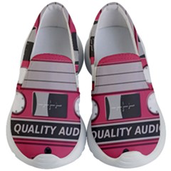 Pink Cassette Kid s Lightweight Slip Ons