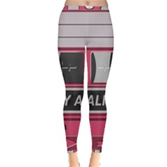 Pink Cassette Inside Out Leggings by vintage2030