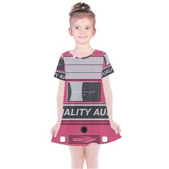 Pink Cassette Kids  Simple Cotton Dress