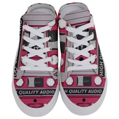 Pink Cassette Half Slippers