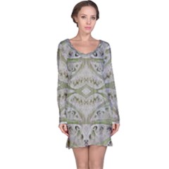 Broccoli Tree Green Long Sleeve Nightdress by DeneWestUK