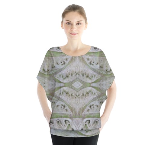 Broccoli Tree Green Blouse by DeneWestUK