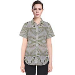 Broccoli Tree Green Women s Short Sleeve Shirt