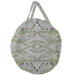 Broccoli Tree Green Giant Round Zipper Tote